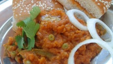 Recette indienne Pav bhaji