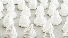 La meringue italienne moins sucrée