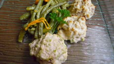 Boulettes de poulet tandoori