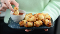 Nuggets en feuilles de riz