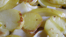 Poireaux façon tartiflette