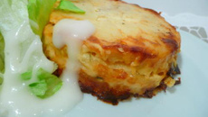 Gratin de Pommes de terre au saumon facile