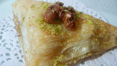 Baklawa en triangles