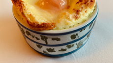 Œuf soufflé au gruyère