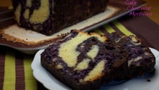 Cake marbré aux trois saveurs