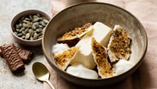 Parfait glacé à la courge et aux trois  Crêpes Dentelle Gavottes®