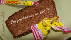 Cake aux carambars facile