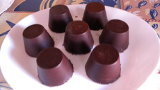 Muffins chocolat à la mousse mascarpone à l'amandin