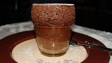 Soufflé au chocolat au lait