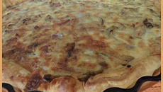 Quiche endives et gorgonzola