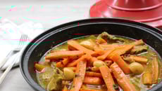 Tajine aux carottes et citron confit