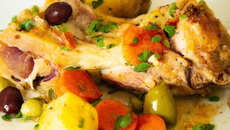 Chapon au Porto blanc