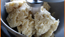 Pâte d'amande dans le KitchenAid