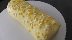 Buche au citron