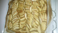 Tarte aux pommes à pâte feuilletée