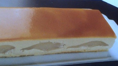 Mousse caramel aux poires