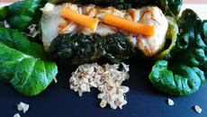 Poulet en feuille de Nori