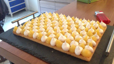 Tarte au citron meringuée et combawa