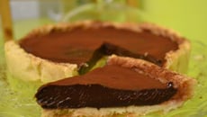 Tarte au chocolat  maison