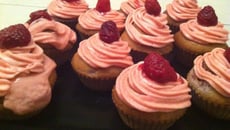 Cupcakes framboise - chocolat blanc