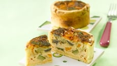 Tarte fondante aux légumes