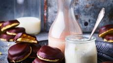 Biscuits moelleux au yaourt, chocolat et orange