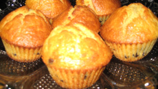 Muffins aux pépites de chocolat de grand-mère