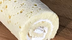 Biscuit roulé à la chantilly