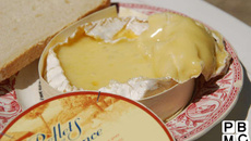 Camembert au miel à la braise