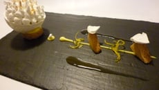 Demi sphère citron meringuée