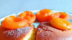 Biscuit fondant aux abricots