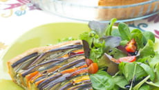 Tarte-spirale provençale aux légumes d'été