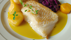 Cabillaud au champagne