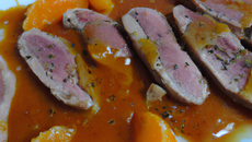 Magrets de canard sauce orange à l'autocuiseur