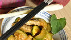 Porc au curry matsaman et à la citronnelle