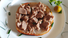 Croustillant de thon à la méditerranéènne