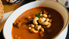 Soupe africaine aux cacahuètes !