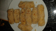 Croquette de jambon et poulet