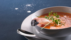 Crème de tourteaux aux carottes