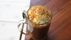 Chocolat chaud au caramel beurre salé