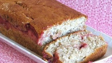 Cake aux bananes & canneberges