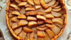 Tarte à la compote de coings