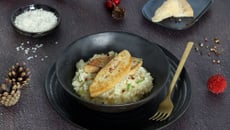 Risotto au champagne et au foie gras