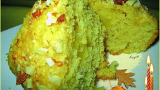 Quartier à la compote de pommes