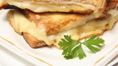 Croque-Monsieur au Maroilles Fauquet et bacon
