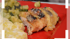 Escalope de poulet au comté