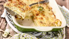 Gratin de courgette aux ravioles