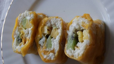 Sushi sucré mangue ananas