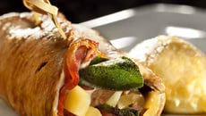 Saltimbocca de veau au Comté et Polenta au Comté