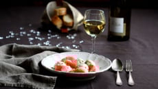 Boulettes de poisson au pamplemousse et sa sauce crémeuse